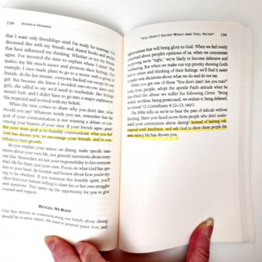 Joshua Harris refreshing reminder